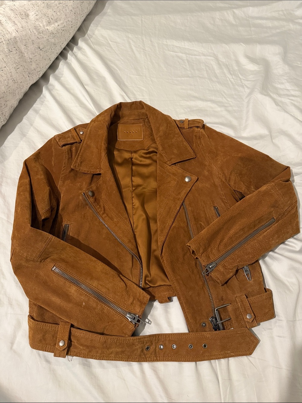 Blank NYC Women’s Suede Moto Jacket